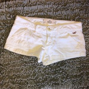 White Hollister Shorts